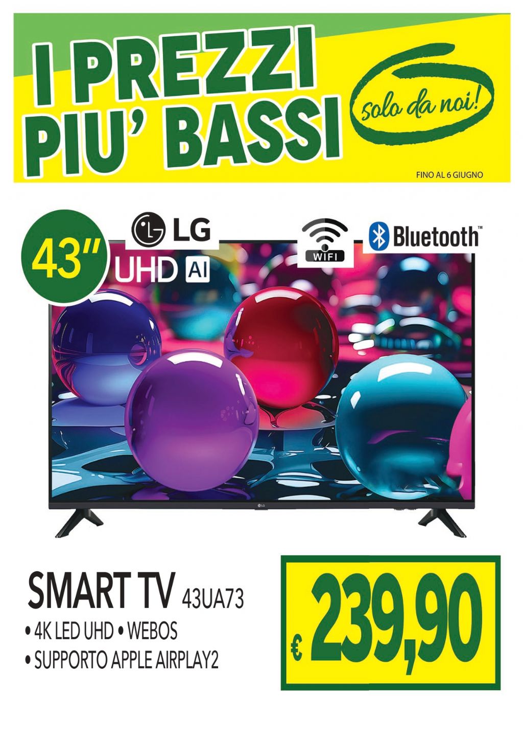 LG 43UA73 43''